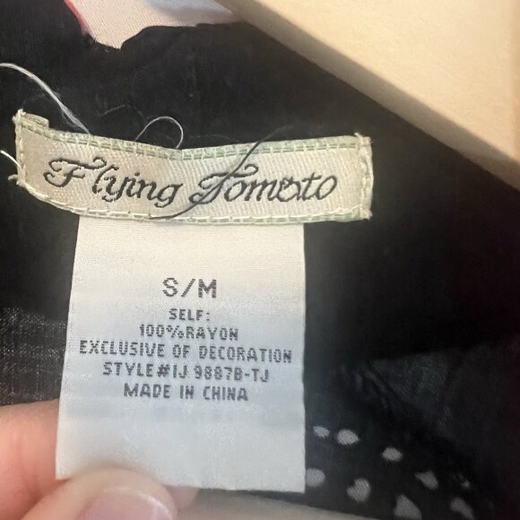 Anthropologie Flying Tomato Kimono Women's Size S/M Floral Cover Up Boho Bohemio - Picture 4 of 8